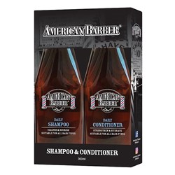 AMERICAN BARBER Daily shampoo / conditioner 300ml duo